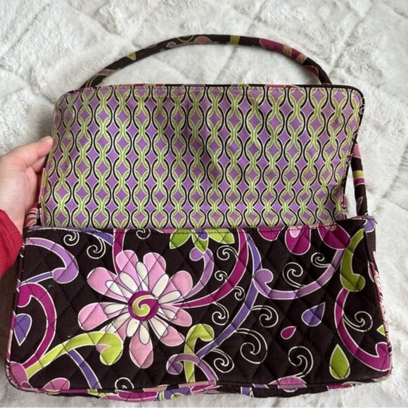Vera Bradley | Purple Punch "Knot Just a Clutch" Bag - Picture 12 of 16